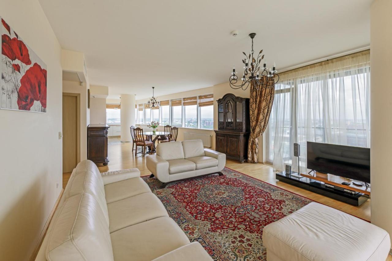 Sea View Apartment On 19Th Floor Klaipėda Kültér fotó